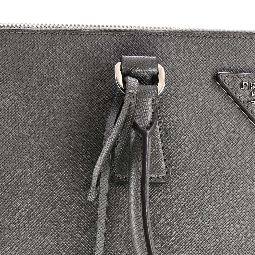 Prada Galleria Double Zip Tote Saffiano #253902P18B - Picture 7 of 8